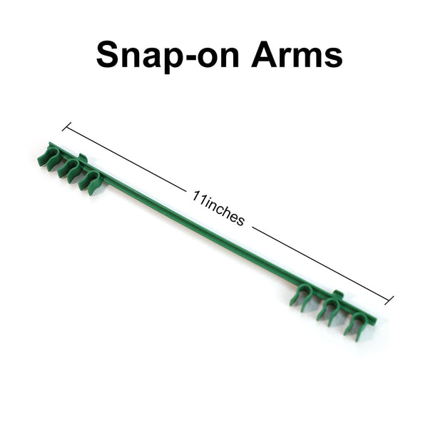 5 ft.H Square Tomato Cage Adjustable Plant Support Stake