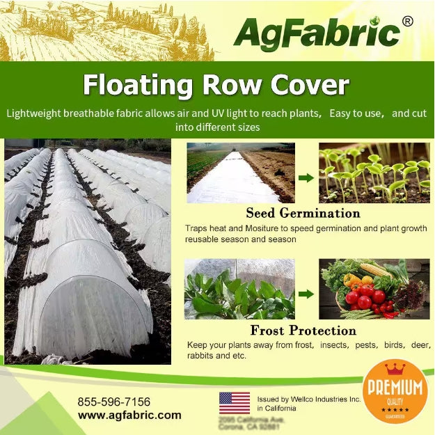 garden seed protector Frost Protection Fabric 0.55 oz