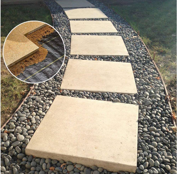 Woven weed barrier 3.2oz 6.5ft x 100ft Black