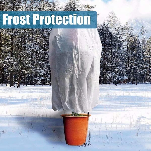 Plant Covers Freeze Protection 120in x120in 1.5oz Garden Plant Cover