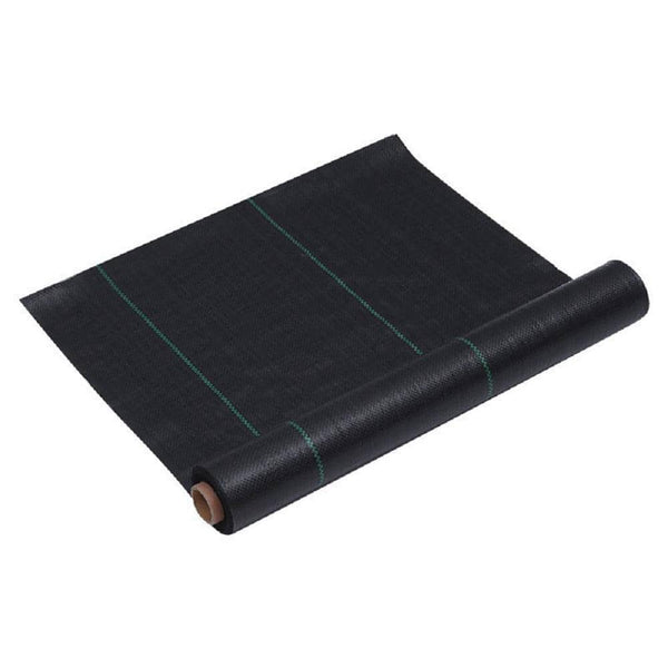 3.0oz Woven weed barrier 4ft x 300ft Width Black