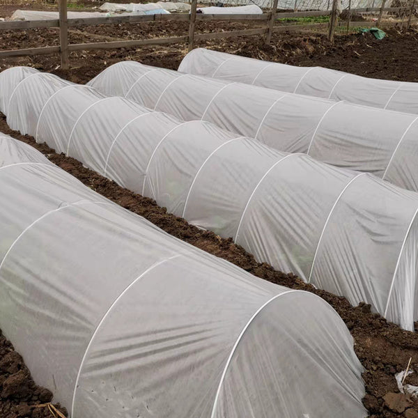 7.6ft L Dia0.25 in. Fiberglass Garden Greenhouse Hoops Removable Plant Grow Support Tunnels for Garden Fabric