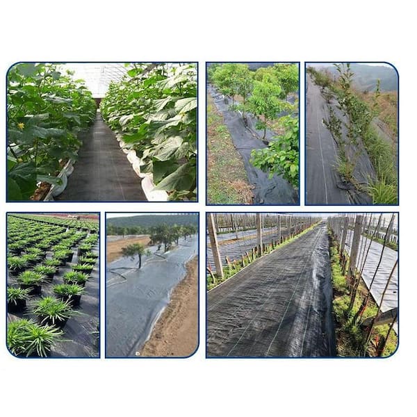 3.0oz Woven weed barrier 4ft x 300ft Width Black