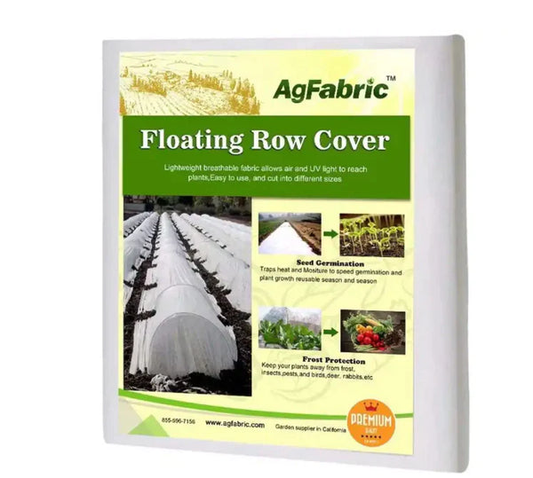 0.9oz Row Cover 50ft Width, white
