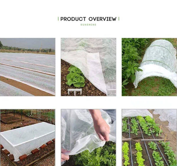 0.9oz Row Cover 50ft Width, white