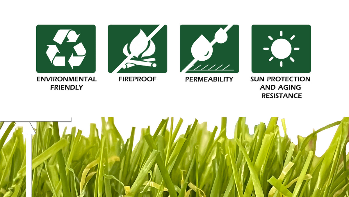 Care for outdoor artificial grass rug