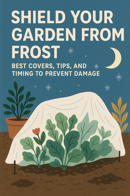 Shield Your Garden from Frost: Best Covers, Tips, and Timing to Prevent Damage