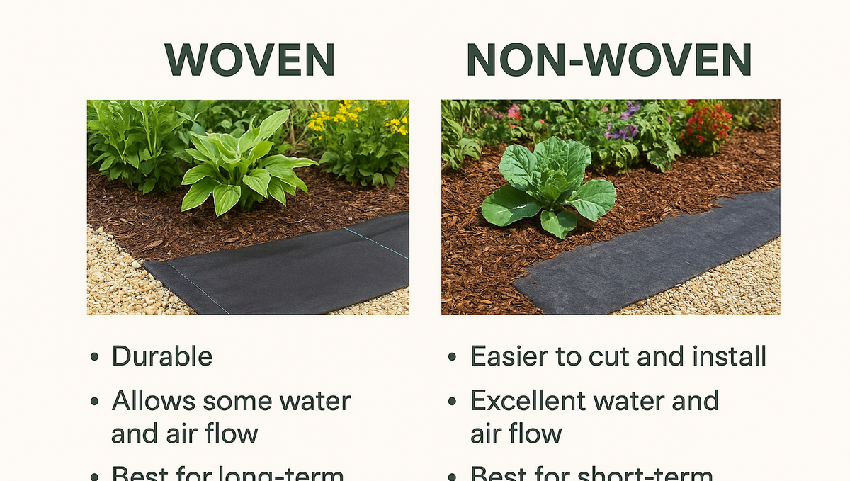 Woven vs. Non-Woven Weed Barriers: Which Fabric Fits Your Garden Best?