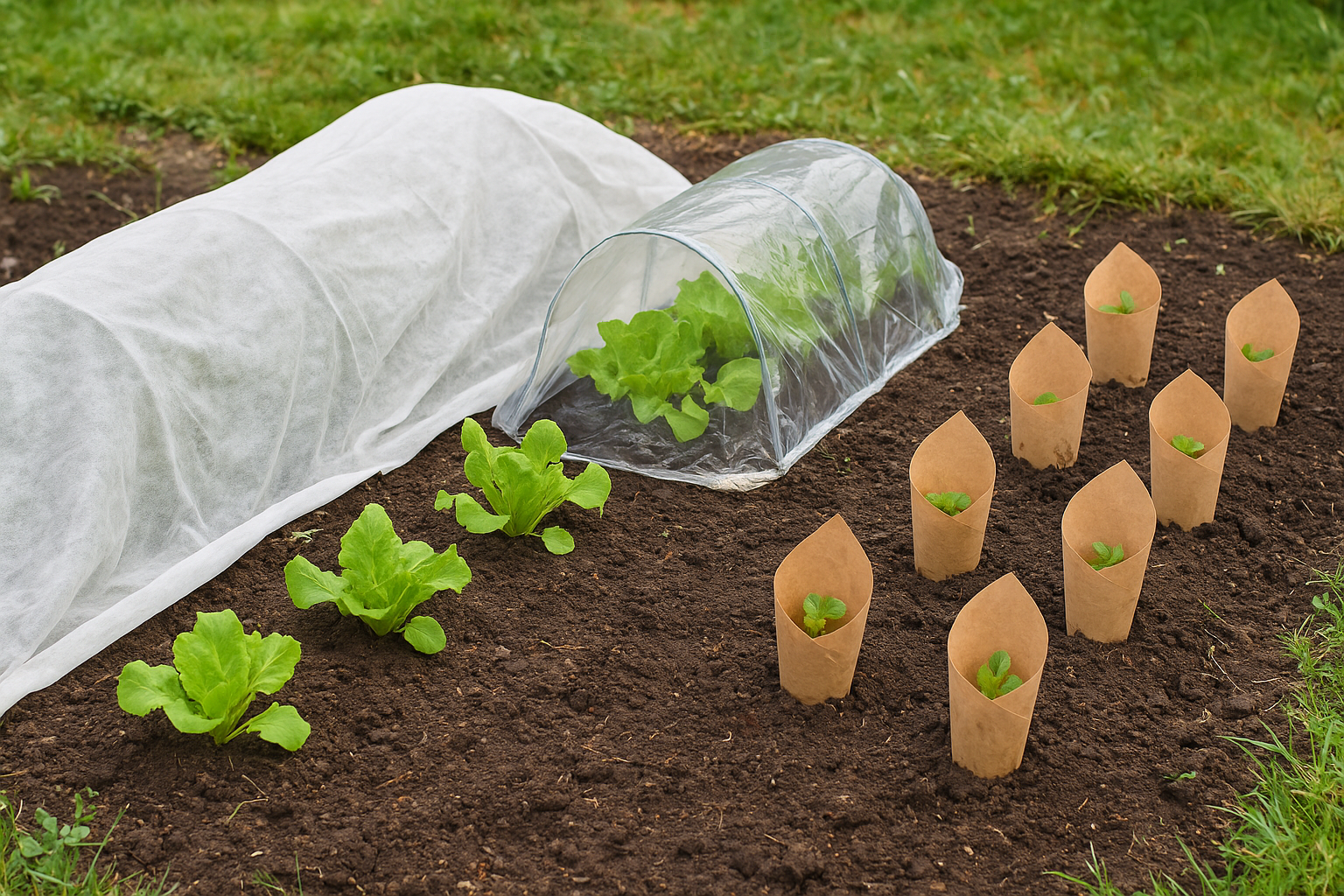 Plant Cover Materials Compared: Fabric vs. Plastic vs. Paper Introduction