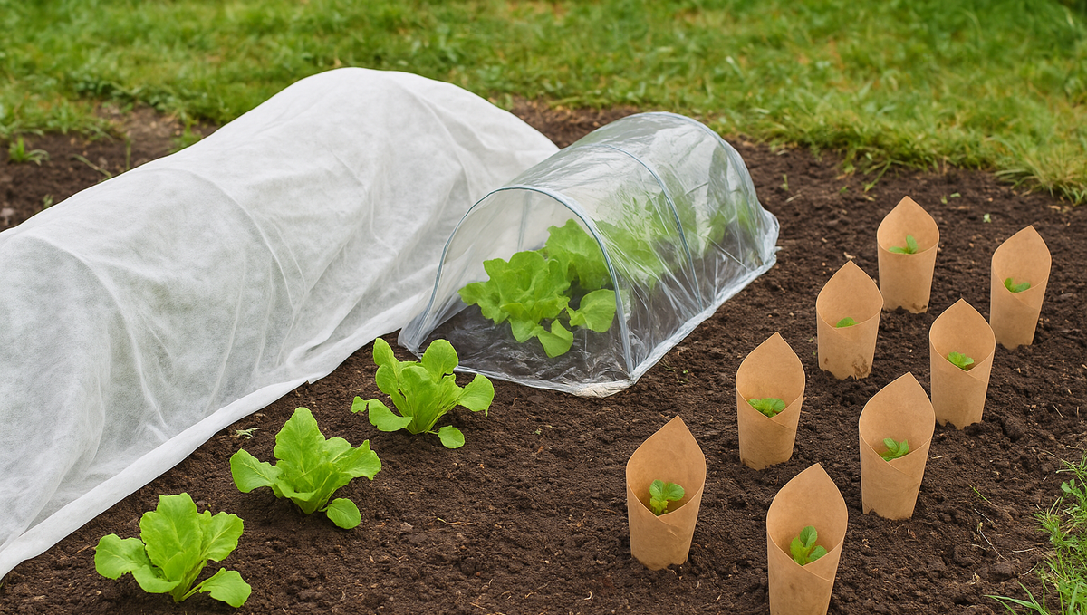 Plant Cover Materials Compared: Fabric vs. Plastic vs. Paper Introduction