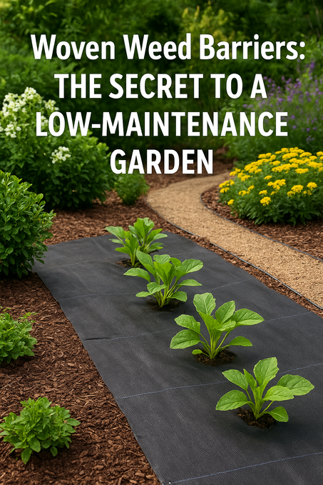 Woven Weed Barriers: The Secret to a Low-Maintenance Garden