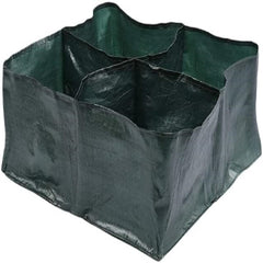 Grow Bag,Square 4/6 grid,1pack,Green