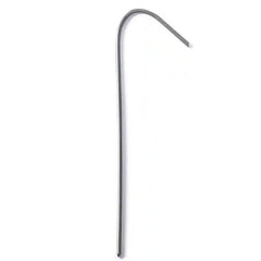 1 .2 in. x 5.9 in. Galvanized Landscape Staples Stake Silver(50-Pack)