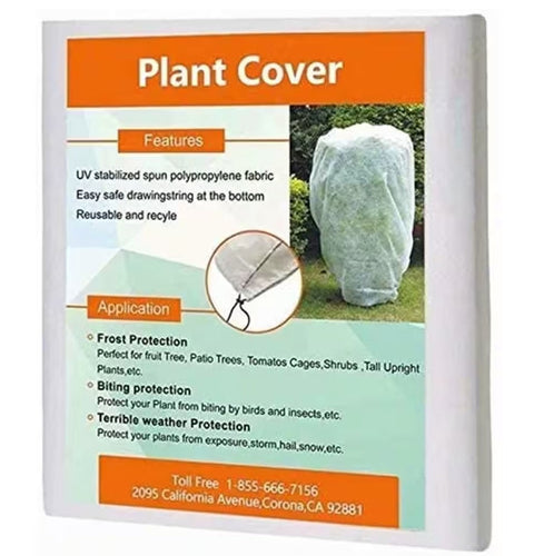 0.95 oz. 72 x 72 in. Plant Protection Bag,White