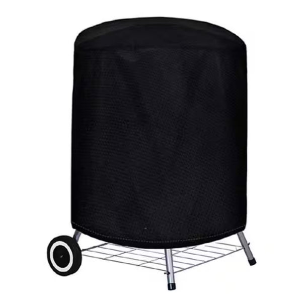23 in. Black Round Fire Pit Cover
