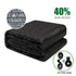 40% Shade Cloth Netting 8ft Width, Black