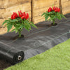 4 ft. x 6 ft. Weed Control Fabric Planting Holes for Vegetable Garden Landscape