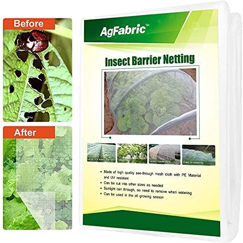 Insect barrier netting,10 ft. x 20 ft.White