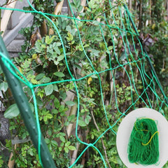 Heavy-Duty PE Plant Trellis Netting Green Garden Netting for Climbing Plants
