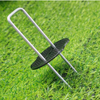1.57 in. x 6 in. Galvanized Landscape Staples Stake 11-Gauge Silver, Metal Weedmat Stake Pins