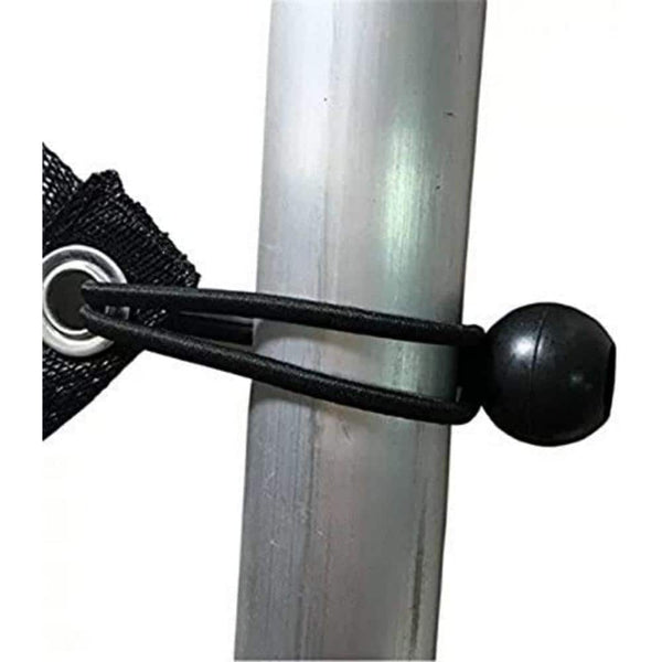 40% Prefabricated shade panel with Grommets 12ft Width, Black