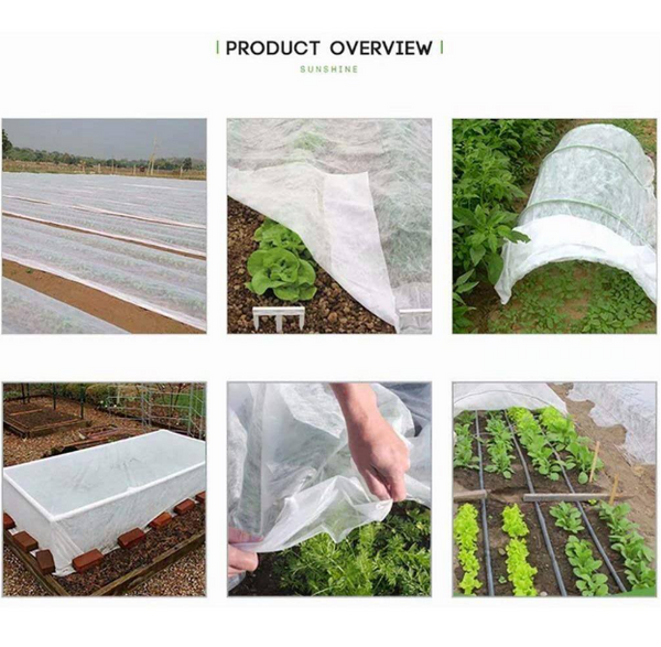 0.55oz Row Cover 100ft  Width, white