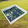 3.0 oz PP woven weed barrier with planting holes