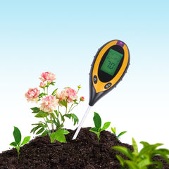 Soil moisture sensor measuring instrument