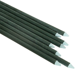 1/4in Dia, 4ft Plant Stakes Dark Green 100pcs