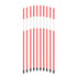Safemarkers snow marker 3/10 in 4ft. Dia Red