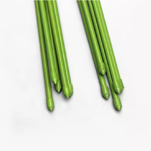 6 ft. Long with Dia 0.43 in. Steel Greenhouse Hoops, Rust-Free Grow Tunnel, Support Hoops for Garden(6-Pack)