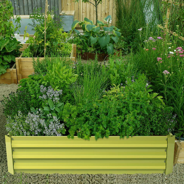 Fruit Green Planting Bed Raised Garden Bed Metal Garden Beds for Vegetable Flower Bed Kit