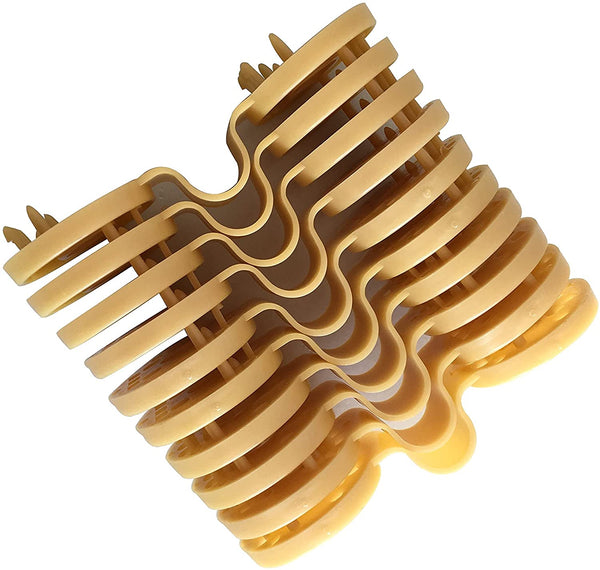 Plastic Snap Clip,24-pack, Wheat