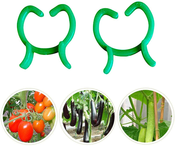Plant growth Clip 150pack middle green