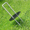 12 in. H Galvanized Landscape Staples Stake Pins
