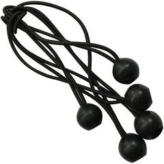 Ball Bungee 6in 12pack Black