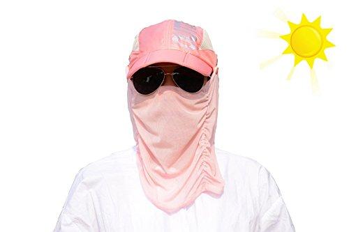 womenfts face covered cap sun protection outdoor hat