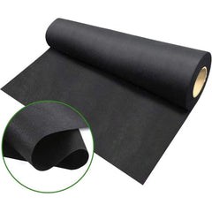 2.3oz non-woven Weed Barrier Fabric 4x50ft ,Black