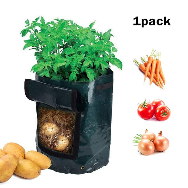 10 Gal Grow Bag, Potato Patio Planter Radish/Turnip Planter