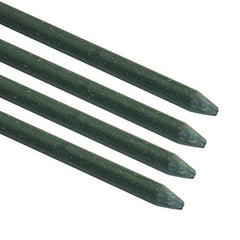 1/2in Dia, 4ft Plant Stakes Dark Green£¬4pcs