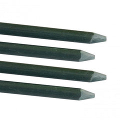 3/8in Dia, 5ft Plant Stakes Dark Green