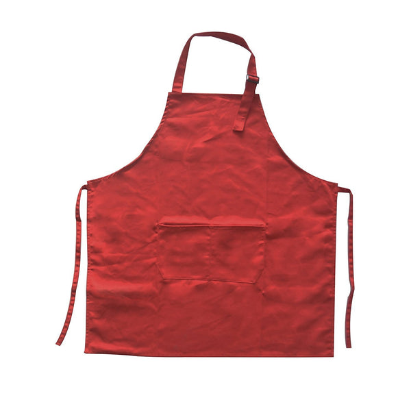 polyester-cotton kitchen cheffts home apron adjustable neck strap